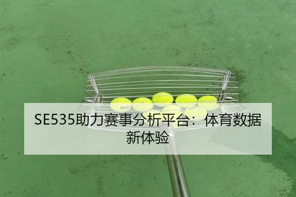 SE535助力赛事分析平台：体育数据新体验